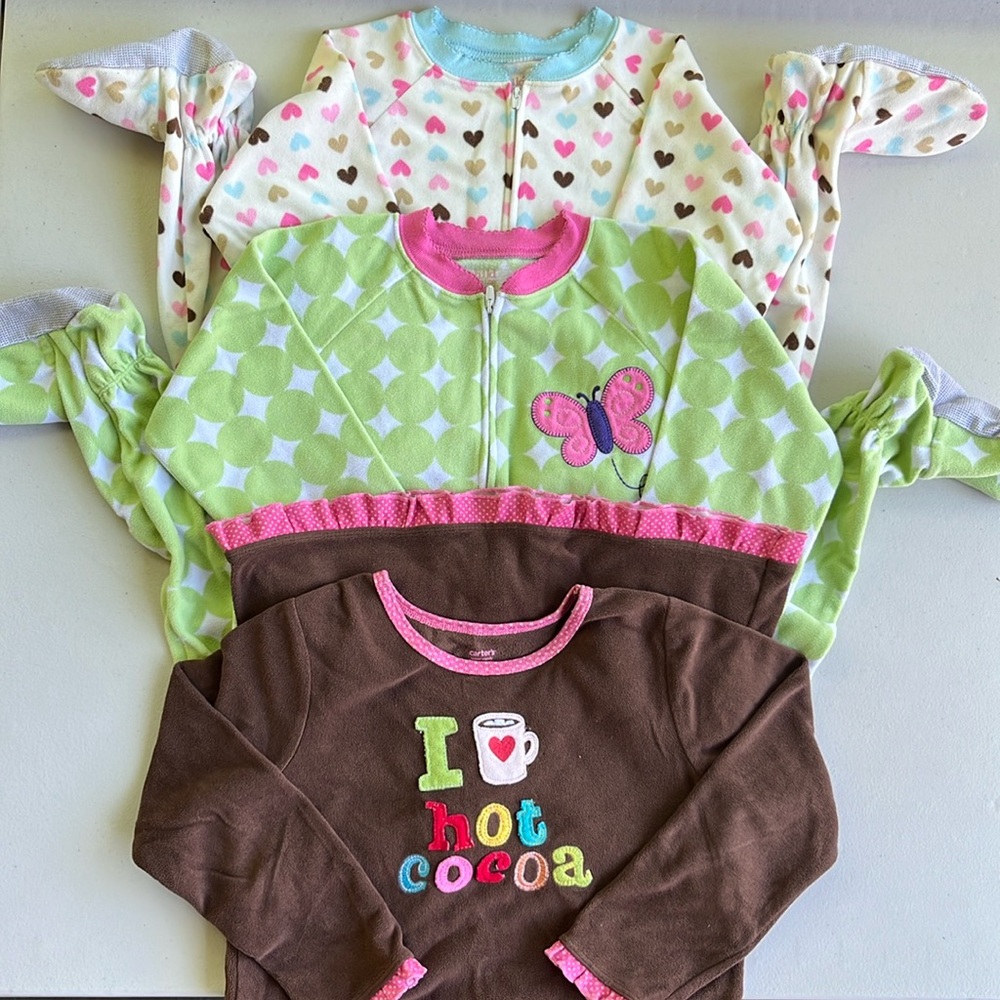 5yr Girls Winter PJs (3pcs)